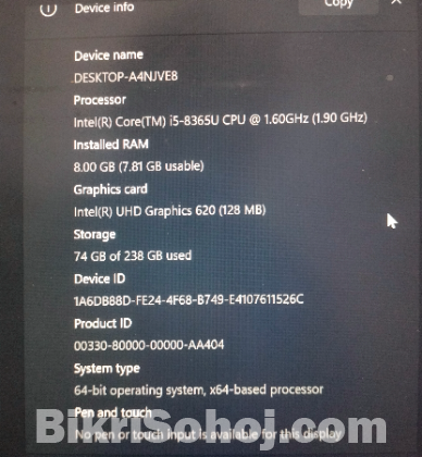 HP laptop croi 5i
